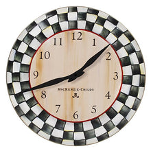 Load image into Gallery viewer, Courtly Check Enamel Clock
