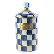 Load image into Gallery viewer, Royal Check Enamel Canister - Large
