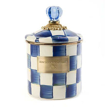 Load image into Gallery viewer, Royal Check Enamel Canister - Small
