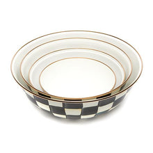 Load image into Gallery viewer, Courtly Check Enamel Everyday Bowl - Medium
