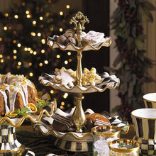 Load image into Gallery viewer, Courtly Check Three Tier Sweet Stand -Fluted
