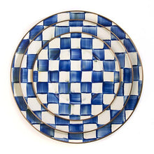 Load image into Gallery viewer, Royal Check Charger/Plate
