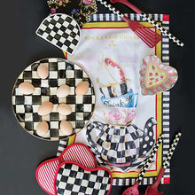Load image into Gallery viewer, Courtly Check Enamel Egg Plate
