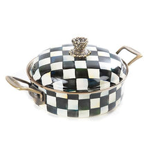 Load image into Gallery viewer, Courtly Check Enamel 3 Qt. Casserole
