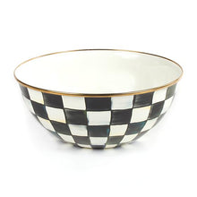 Load image into Gallery viewer, Courtly Check Enamel Everyday Bowl - Large
